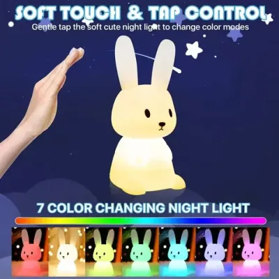 Silicone Night Lamp 153 – shown in use