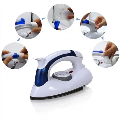 Folding Travel Iron – close-up of the details